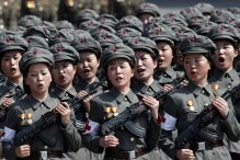 North-Korea-Female-Battalion-Day-of-the-Sun